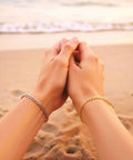 DIY Permanent Bracelet Kit With Ring Shaped Clasp For Couples And Friends Create A Bond With This All In One Tool Set