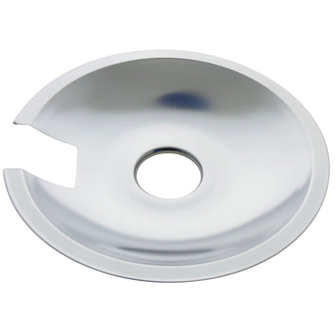 Replacement Cooktop Drip Pan Set For Jenn Air 4 Pack With Two 6 Inch and Two 8 Inch Pans in chrome for gas ranges, USA-made