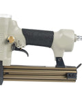 Side view of Pneumatic 18 Gauge Brad Nailer, 3/8 To 1-3/16 Inch Nail Length Range, Continuous Firing Brad Nail Gun for woodworking projects