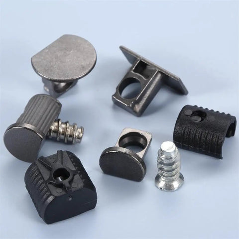 Pegs and pins components for Heavy Duty Shelf Brackets Wall Mount Steel Cabinet Cupboard Support For Closet Pantry Garage Tough As Nails