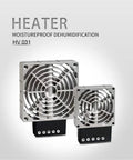 Heavy Duty Cast Aluminum Electric Air Heater Compact Distribution Box Featuring Rock Solid 200 Watt Build For Tight Spaces And Zero Hassle Daily Performance, showing two sizes of aluminum heaters.
