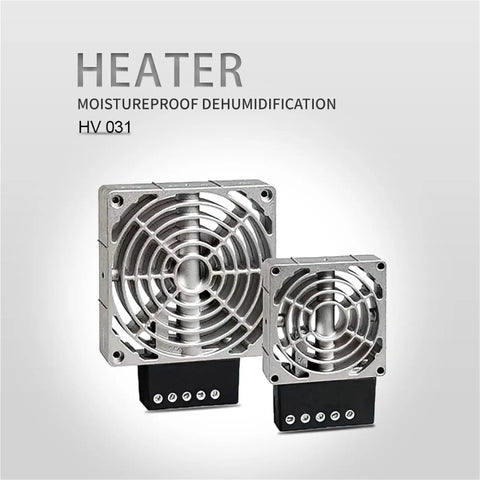 Heavy Duty Cast Aluminum Electric Air Heater Compact Distribution Box Featuring Rock Solid 200 Watt Build For Tight Spaces And Zero Hassle Daily Performance, showing two sizes of aluminum heaters.