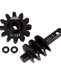 Underdrive Differential Gears Set For 1/24 RC Crawler 1/12T Steel Worm Gear Upgrade Kit For Axial SCX24 C10 JLU Gladiator