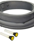 Door Bellow Kit For Frigidaire And Electrolux Washers, OEM 134603700 134739800 Compatible, Grey, Durable Washer Seal