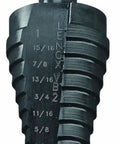 Two Flute Pro Grade Drill Bits Set For Fast Clean Holes With Steam Oxide Finish, featuring multiple size graduations for precision.