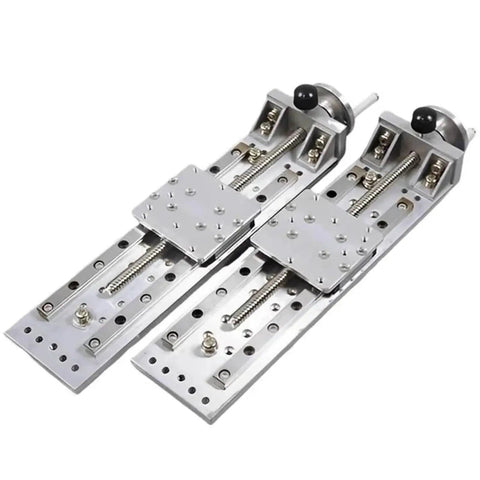 Dead Smooth XY Axis Manual Linear Stage Featuring Screw Driven Sliding Table And Heavy Duty Linear Guide for precise positioning system.