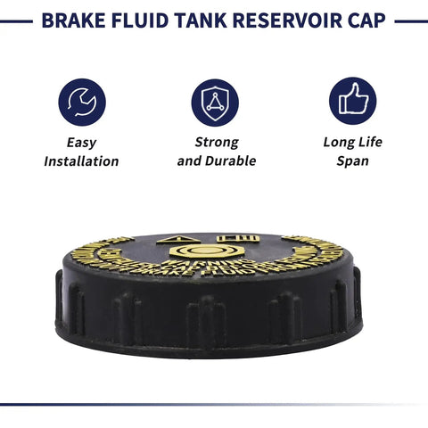 Brake Fluid Tank Reservoir Cap Fits Nissan Rogue 2015-2023 And Rogue Sport 2017-2021 Replacement 46020-4BA0A close-up view