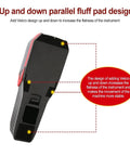 Boss Level Digital Stud Finder Wall Scanner Dead On Detection for deep wood, metal pipes, and live AC wires with Velcro design.