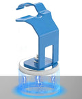Heavy Duty Welding Holder With Strong Magnetic Base For Stable MIG Torch Stand and Workbench Bracket Anti Slip Grip, blue steel design.