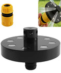 Magnetic Chassis Flusher Kit With 360 Degree Rotating Spray Nozzle and Quick Connect Undercarriage Cleaner components