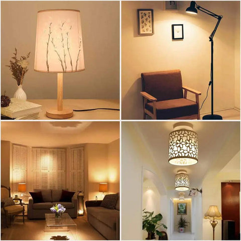 R14 E17 LED Bulb 4W Mini Reflector Floodlight 6500K Cool White 400 Lumens 40W Halogen Equivalent Non Dimmable Intermediate Base Long Lasting Energy Saving 4 Pack Bright As Day For Home And Office Lighting
