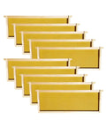 Medium 10 Frame Wax Dipped Fir Wood Langstroth Honey Super With Dovetail Joints Ready To Use Durable Weather Resistant Beehive Box