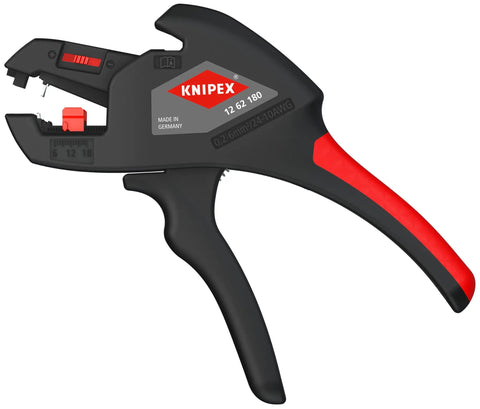 Insulation Strippers For Wires Compact Automatic Cable Stripping Tool That Adjusts To 0.2 To 6 Mm2 Cables Ideal For Single Multi And Fine Stranded Conductors Versatile Standard Insulation Cutter Durable And Affordable For Pros And DIY