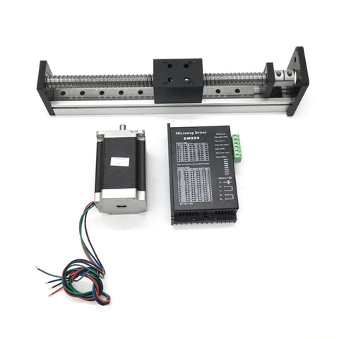 Badass Precision 42Mm Wide Linear Guide Actuator With Sfu1610 Ball Screw Slide Table Cnc Motor Kit with driver and stepper motor.