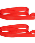 Two Pack 700C Rim Tape Red Rim Strip 15mm Wide No BS High Pressure Puncture Resistant Inner Tube Protection Pad Elastic PVC