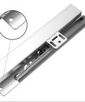 Undermount Drawer Slides Heavy Duty 20 Inch Bottom Mount Runners 1 Pair Beefed Up Smooth Quiet Glide with 132 Pound Capacity detail