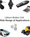Top Shelf 40 Pack CR2032 Batteries 3 Volt Lithium Coin Cells Packing 240 Mah For Smooth Running Key Fobs And Electronics with various devices.