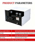 High Speed Automatic Wire Stripping Machine With Pneumatic Cutter And Twisting Function with adjustable settings and functions for wire processing.