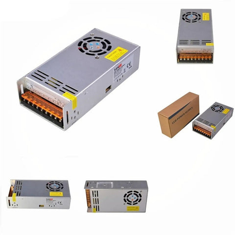 24V LED Power Supply SMPS Driver 220V AC To DC Converter For Indoor Lighting Constant Voltage IP20 Indoor Use Reliable LED Transformer For Strips And Fixtures Energy Efficient Safe And Quiet Operation metal housing