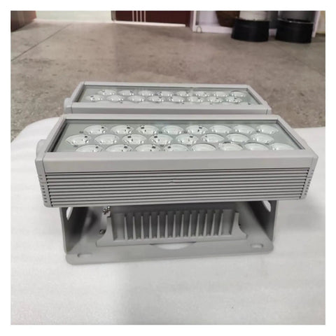 144w Led Flood Lights Outdoor Stadium And Field Illumination Waterproof Weatherproof Spotlights With Adjustable Angle for backyards showing close-up of LED bulb layout.