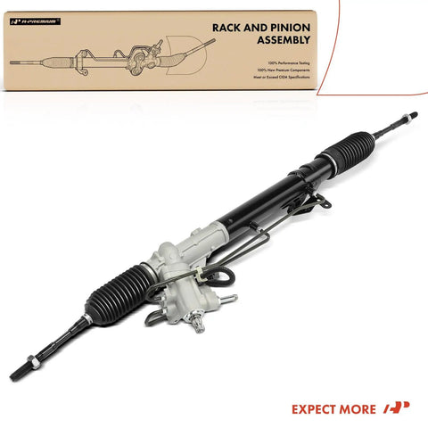 Steering Rack And Pinion With EVO Electronic Variable Orifice For Nissan Maxima 2009-2014 3.5L LHD, includes tie rods and boots
