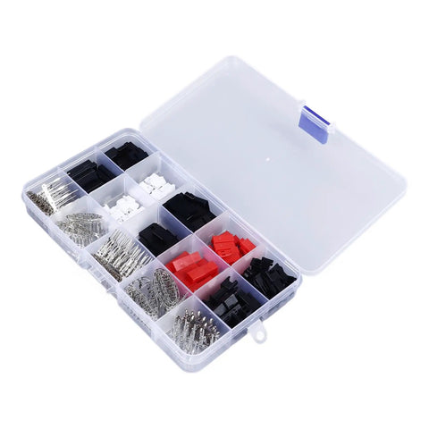 60 Piece RC Connector Kit With 2.54mm Male And Female Connectors ABS Terminals Easy Install No Fuss Quick Fit For Model Aircraft