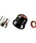 Plasma Cutter Consumables Kit 23 Pieces Replacement For Titanium Plasma65 Ti PC65 IPT 65 Models standoff guide, swirl ring, cap