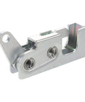 RV Trailer Push Button Door Latch And Cabinet Catch Lock Made From Galvanized Steel With Flush Mount, side view
