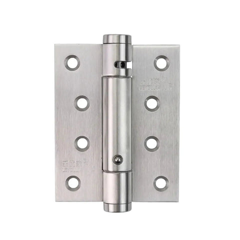 Close-up of Two Pack Ball Bearing Butterfly Butt Self Closing Door Hinges Stainless Steel 5 Inch Adjustable for Wooden Interior