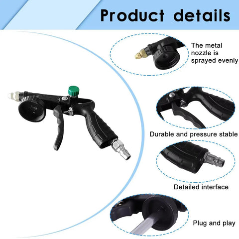 Top Tier Truck Undercoating Spray Guns Offer Heavy Duty Auto Body Sprayer Gear showcasing a durable spray gun with nozzle for precise application.