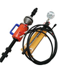 30 Ton Excavator Sleeve Pressing Machine for Shaft Sleeve Repair Heavy Duty Manual Press with gauge and hose