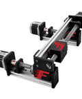 Three Axis Sliding Guides For Rock Solid Precision Linear Motion On A Table Stage With Vertical Positioning System Featuring Ball Screw, Low Friction Rails, Smooth Glide, And Stepper Motor For DIY CNC Projects, three-axis linear slide unit