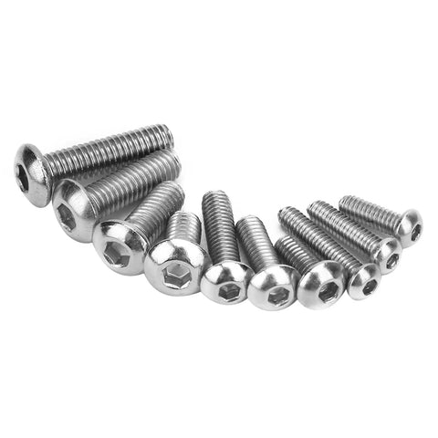 Premium Hex Bolt Set 240 Pieces Stainless Steel Kit With Assorted Sizes For DIY Projects At Home And Garage Rust Resistant Fasteners For Builders And Weekend Warriors, stainless hex bolts