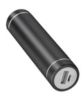 Tool Less Hassle Free Power Bank Kit Featuring Spring Loaded Cylindrical Holders For 18650 And 21700 Batteries in sleek black aluminum finish.