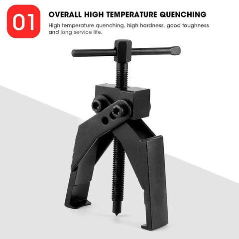 Beefy 2 Claw Bearing Separator Kit With Puller For Auto Repair Heavy Duty Bearing Removal Tool showcasing black design
