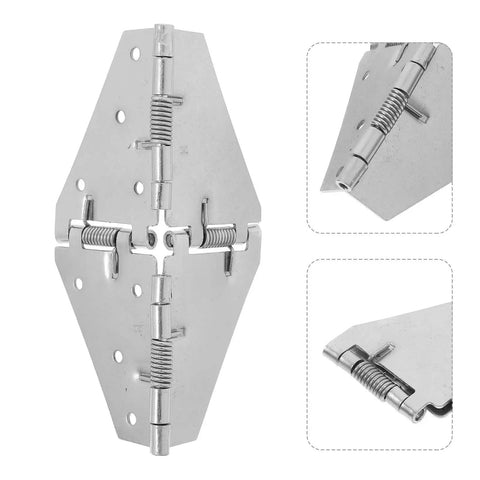 Heavy Duty Stainless Steel Table Hinge With High Hardness For Foldable Tables And Cabinet Doors Smooth Glide Durable Furniture Hardware