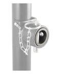 Replacement Beefy Swivel Jack Pipe Mount Bracket With 9 16 Inch Pin Hole For Heavy Duty Trailer Tongue Swing Out Weld On Fits Pipe Mount Jacks Up To 5000 Lbs Easy Install on trailer pipe