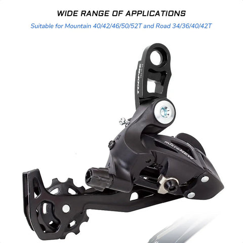 Beefed Up Bike Derailleur Hanger Extender Kit For 34T To 52T Flywheels With M10 Screws rear derailleur extension for MTB and road bikes