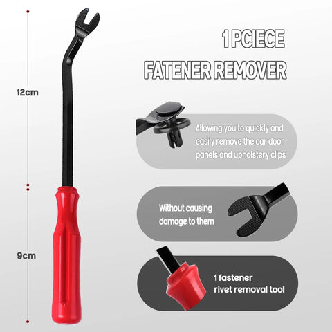 Fastener remover tool from Engine Under Cover Clips And Fender Push Pin Rivets Kit 101 Pcs For Toyota And Lexus Camry Corolla