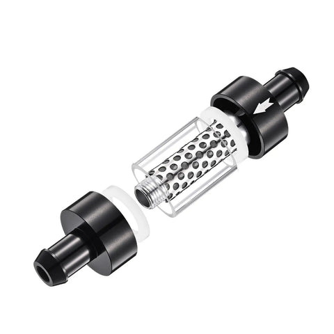 Inline Five Eighth Inch Coolant Filter With Stainless Steel Screen Universal Filter and Inspection System for 5/8 inch pipes.