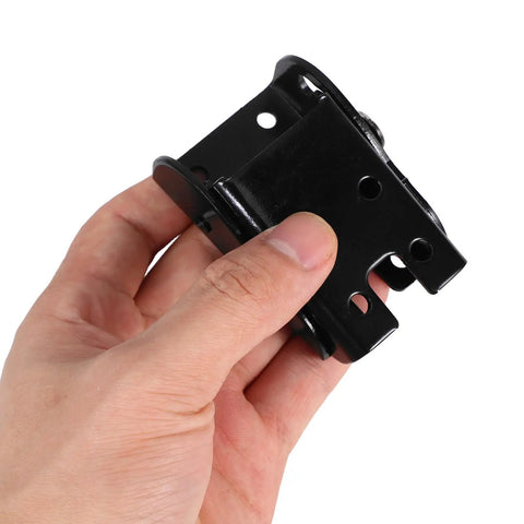 Hand holding iron folding hinges for furniture 90 degree self locking heavy duty brackets two pack space saving design