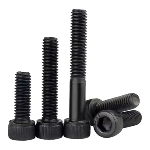 12.9 Grade M2.5 X 25mm Hex Socket Head Cap Screws Black Oxide Alloy Steel Metric Machine Bolts Set Of 30 Pieces in various lengths.