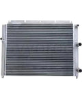 Pro Grade Replacement Radiator For Forklift 3921070501 3921070502 3921070503 front view of aluminum core