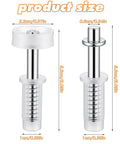 Six Pack Bi-Fold Door Top Roller Guide Wheels With Top Pivot Spring Loaded Bi-Fold Door Hardware Kit product size chart