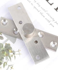 360 Degree Rotating Stainless Steel Pivot Door Hinge For Wooden And Aluminum Frame Doors Featuring Vertical Shaft Hidden Heavy Duty Pivot