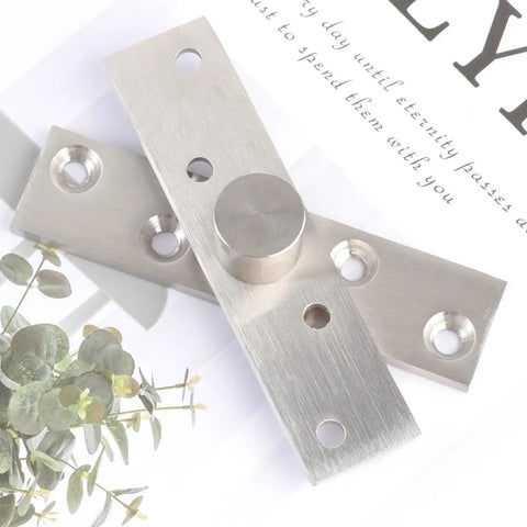 360 Degree Rotating Stainless Steel Pivot Door Hinge For Wooden And Aluminum Frame Doors Featuring Vertical Shaft Hidden Heavy Duty Pivot