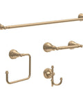 Toilet Paper Holder With Pivoting Roll Rod In Champagne Bronze For Wall Mount Bathroom Organization And Storage Durable Metal Accessory