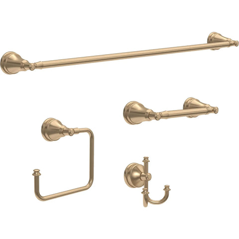 Toilet Paper Holder With Pivoting Roll Rod In Champagne Bronze For Wall Mount Bathroom Organization And Storage Durable Metal Accessory