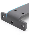 Heavy Duty Built Tough Floating Shelf Brackets 6mm Thick Steel L Brackets For Wall Mounted Shelves Hidden Hardware With Screws 2 Pack Black 150mm Long Durable Coating Smooth Edges Easy Install close-up