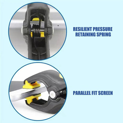 10 Pack Portable Sturdy Spring Clamps For Craft Projects Photography Backdrops And Home Use showing spring and jaws